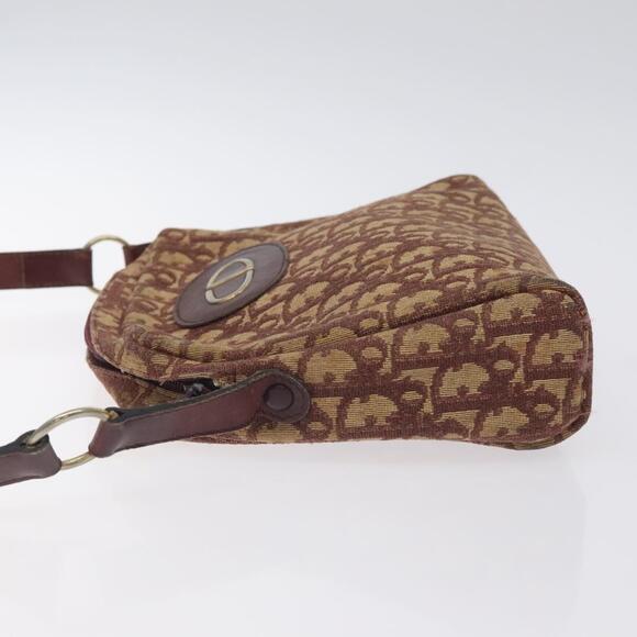 DIOR Trotter Canvas Shoulder Bag Red - Picture 5 of 12